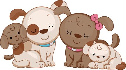 Animal Dog Family | |Free Clipart | Illustration | Vector | Graphics |  Downloads | Design | Stock Photos